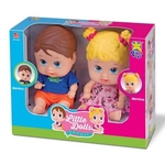 Boneca Little Dolls Collection Gêmeos