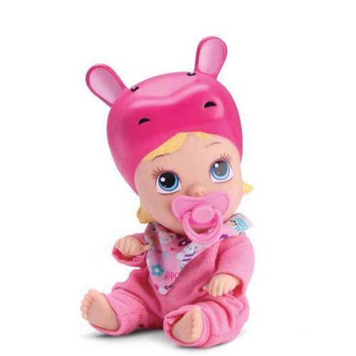 Boneca Little Dolls Soninho Faz Xixi Hipopótamo 8019 - Divertoys
