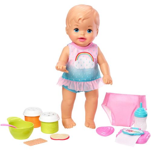 Boneca Little Mommy Bebê Faz Xixi Deluxe Fkd02 Mattel