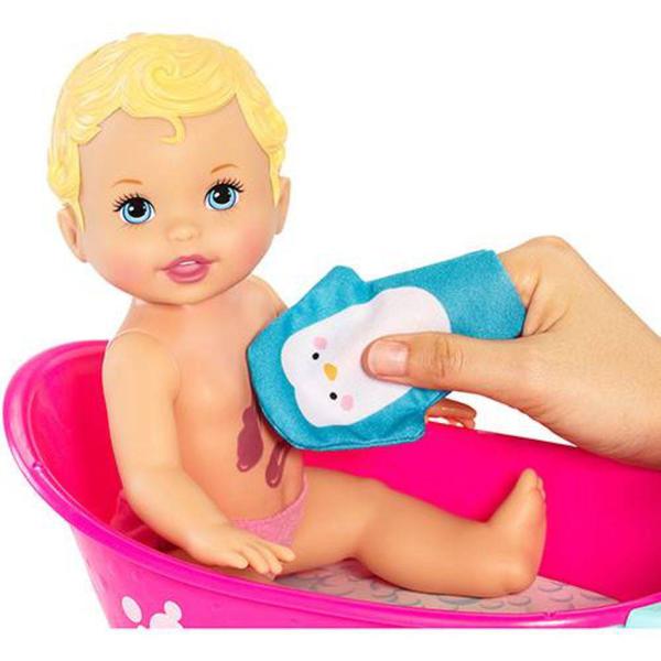 Boneca Little Mommy Brincadeira na Banheira - Dtg64 - Mattel