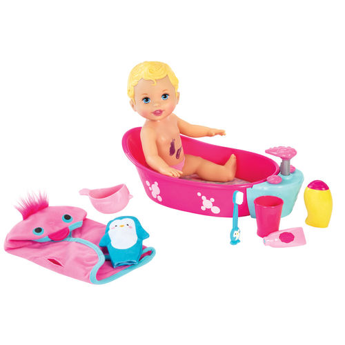 Boneca Little Mommy - Brincadeira na Banheira - Mattel
