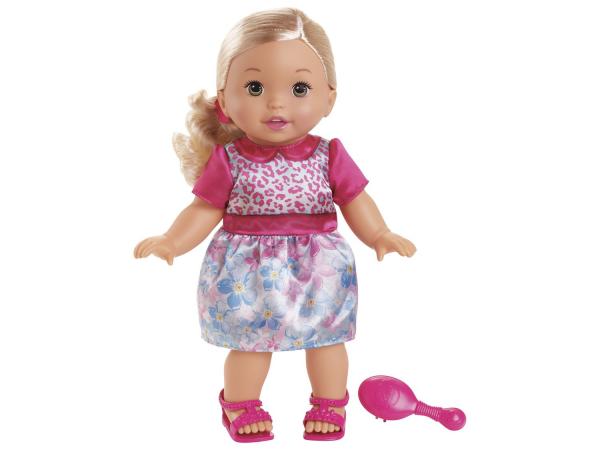 Tudo sobre 'Boneca Little Mommy Doce Bebê Vestido Floral - Mattel'