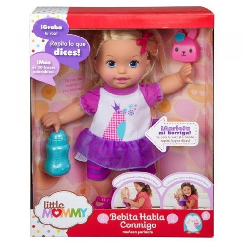 Boneca Little Mommy Fala Comigo X1030 - Mattel