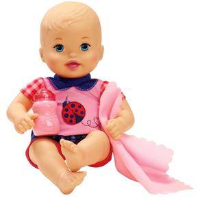 Boneca Little Mommy Mattel Recém Nascida - Cobertor