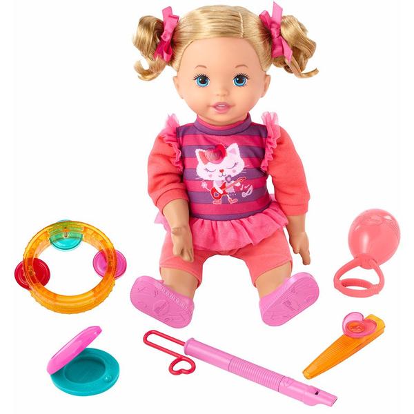 Boneca Little Mommy - Minha Primeira Aula de Música - Mattel