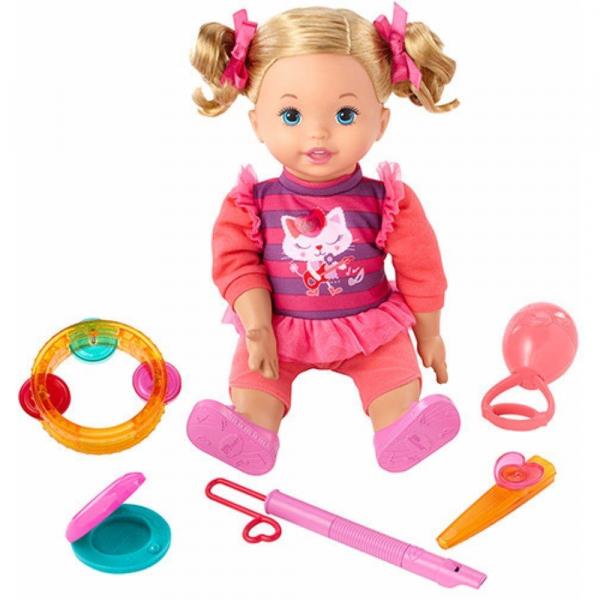 Boneca Little Mommy Primeira Aula de Musica - DHC34 - Mattel