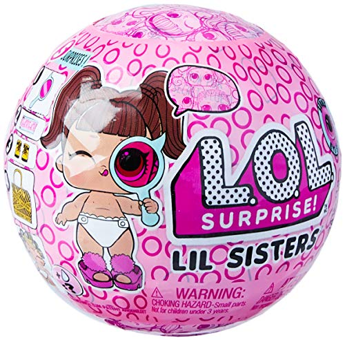 Boneca Lol 5 Surpresas Lil Sister Ball Candide