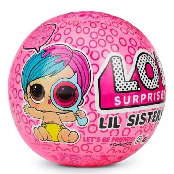 Boneca Lol - 5 Surpresas - Lil Sister Ball Candide