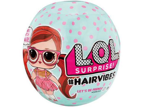 Boneca LOL Surprise Hair Vibes com 15 Surpresas - Candide