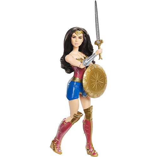 Boneca Luxo Mulher Maravilha Shield FDF37/FDF39 - Mattel