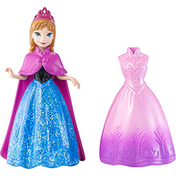 Boneca Magiclip Frozen Anna Mattel
