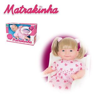 Boneca Matrakinha com Cabelo 80 Frases - Super Toys