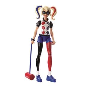 Boneca Mattel DC Super Hero Girls Figuras de Ação Harley Quinn