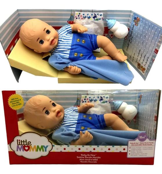 Boneca Mattel Little Mommy Recem Nascido - 0653