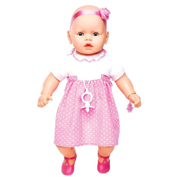 Boneca Meu Bebê 58cm Vest Rosa - Estrela