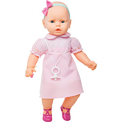 Boneca Meu Bebê Coleção Bebezinhos Roupa Rosa - Estrela