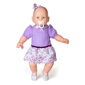 Boneca Meu Bebê Estrela - Vestido Lilás