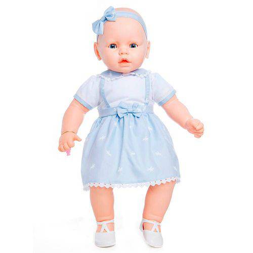Boneca Meu Bebê Vestido Azul - Estrela