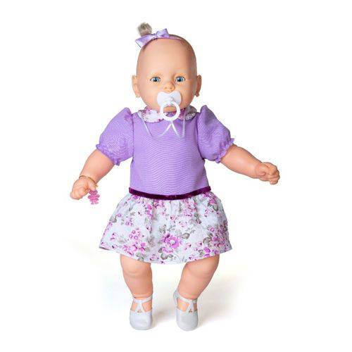 Boneca Meu Bebê Vestido Lilás - Estrela