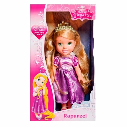 Boneca Minha Primeira Princesa Rapunzel Clássica Disney 6364 - Mimo