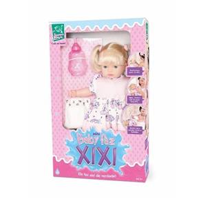 Boneca Mini Baby Faz Xixi 35 Cm Super Toys