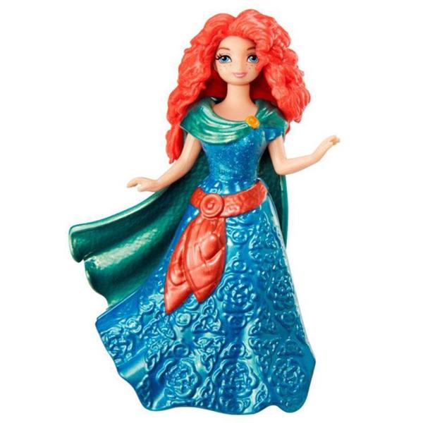 Boneca Mini Princesa Disney - MagiClip Merida - Mattel