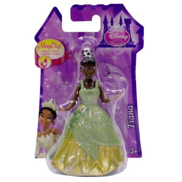 Boneca Mini Princesa Disney - MagiClip Tiana - Mattel