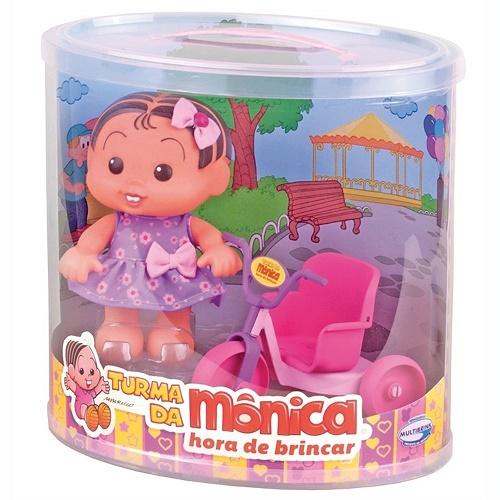 Boneca Mônica com Triciclo - Multibrink