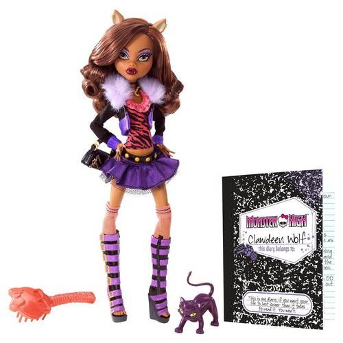 Boneca Monster High Clawdeen Wolf Clássica - Mattel