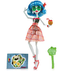 Boneca Monster High - Ghoulia Yelps - Praia