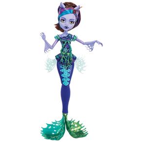 Boneca Monster High Mattel Assutadora Barreira Coral Dracolaura