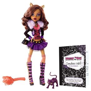 Boneca Monster High Mattel Bonecas Clássicas - Clawdeen Wolf