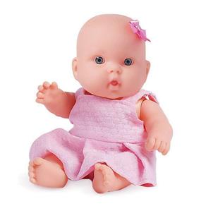 Boneca Nenequinha Clássica Vestido Rosa - Super Toys
