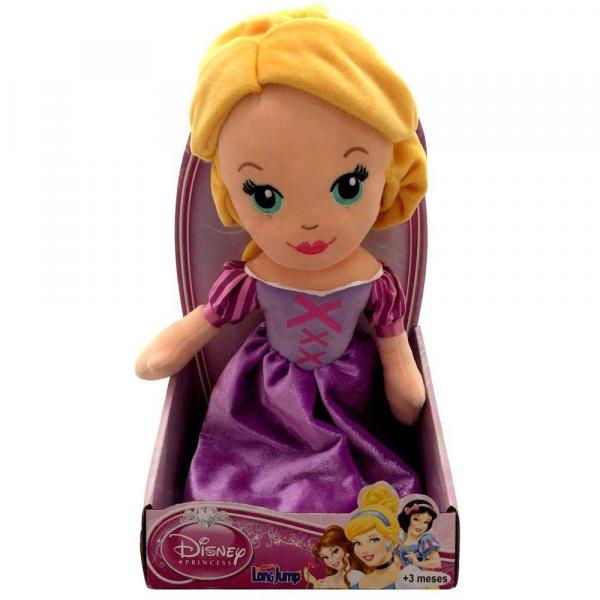Boneca Pelúcia Princesa Rapunzel Enrolados Disney - Long Jump