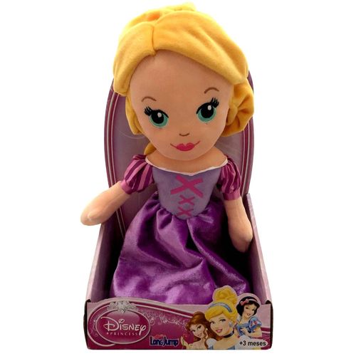 Tudo sobre 'Boneca Pelúcia Princesa Rapunzel Enrolados Disney Long Jump'