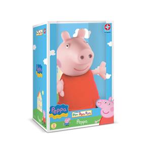 Boneca Peppa Pig Cabeça de Vinil Estrela