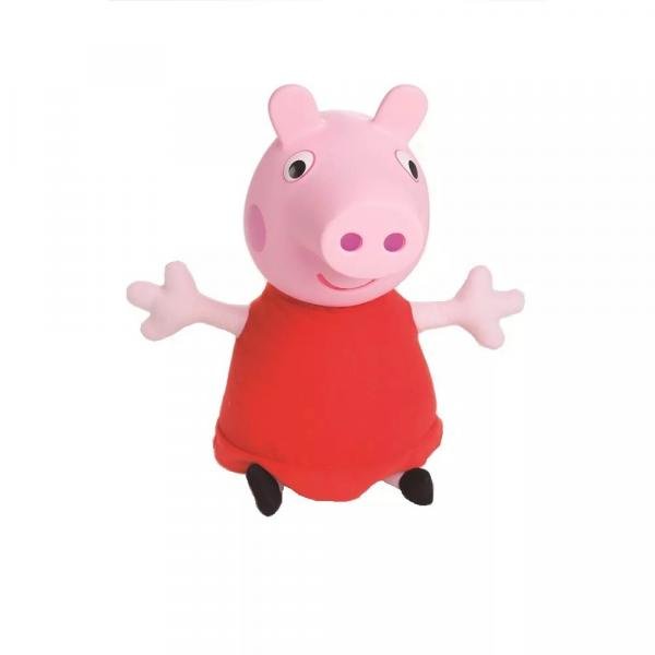 Boneca Peppa Pig Cabeça de Vinil - Estrela