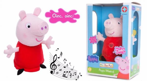 Boneca Peppa Pig Pelúcia Musical - Estrela