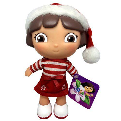 Tudo sobre 'Boneca Pequena Dora Aventureira de Natal - Multibrink'