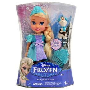Boneca Pequena Elsa 15Cm Frozen - Sunny