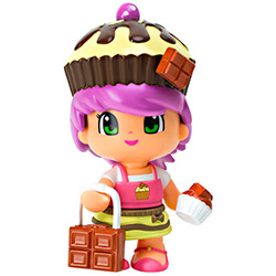 Tudo sobre 'Boneca Pinypon Cupcake Chocolate - Multikids'
