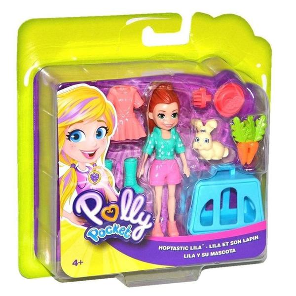 Boneca Polly e Coelhinho Mattel GDM11