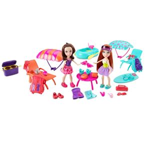 Boneca Polly Pocket - Acessórios para Avião - Mattel