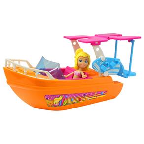 Boneca Polly Pocket - Barco Splash - Mattel