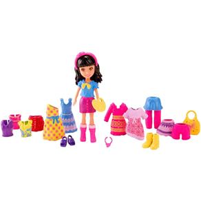 Boneca Polly Pocket com Roupinhas - Lila - Mattel