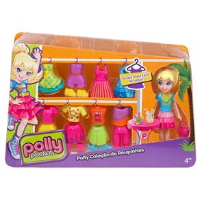 Boneca Polly Pocket com Roupinhas - Polly - Mattel