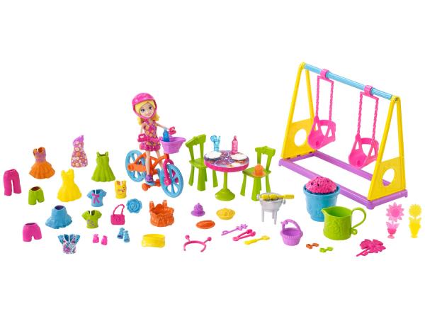 Boneca Polly Pocket Diversão no Jardim - com Acessórios Mattel