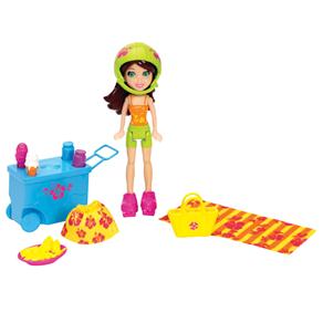Boneca Polly Pocket Mattel Festa Tropical - Lea Y6720/Y6722