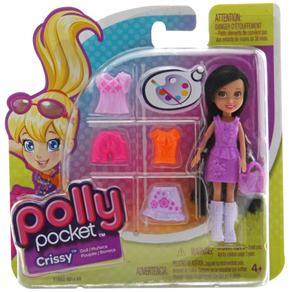 Boneca Polly Pocket Mattel Super Fashion - Crissy X8433/Y7864