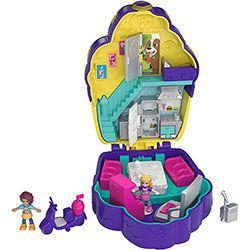 Boneca Polly Pocket Mini Mundo de Aventura - Casa de Cupcake Fry35/fry36 - Mattel